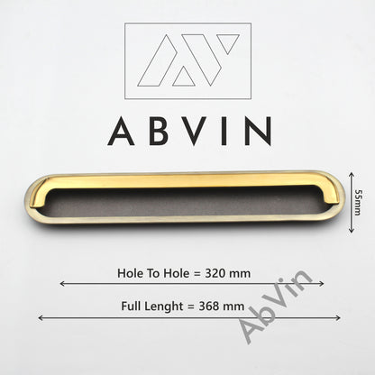 Antique Gold Concealed Sliding Door Handle and Concealed Door Pull Handle, Handles for Sliding wardrobes and Drawers (Copy)