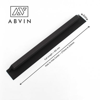 Modern Matt Black Cabinet Pull Bar Handles: Minimalist Door & Drawer Hardware