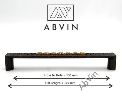 Antique Marble Handles Pulls Cabinet Drawer Dresser Furniture Knob Handle Appliance Pulls - 1 pcs