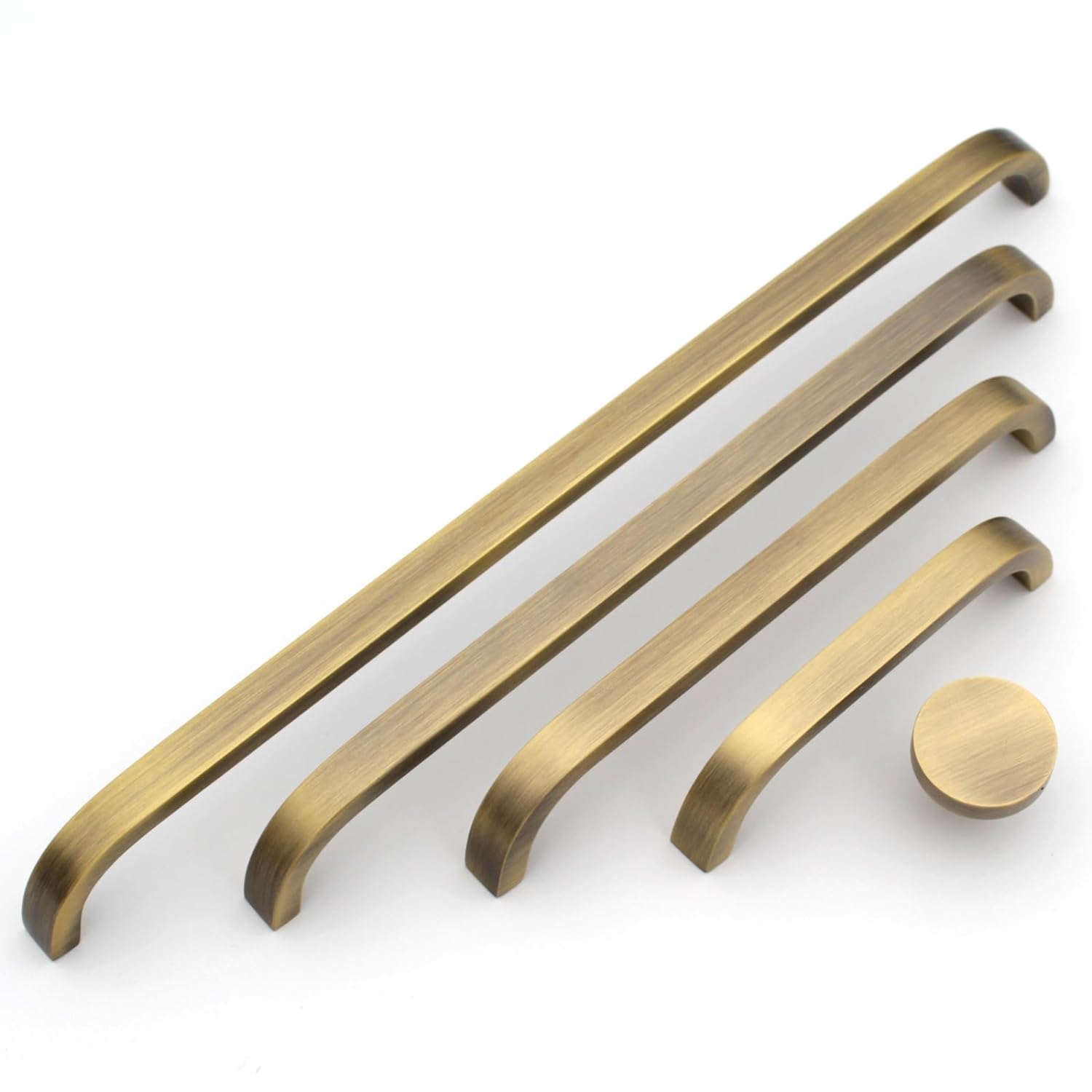 Premium Thin Solid Brass Bar Handles Modern Gold Cabinet Hardware Fu Premium thin solid brass bar handles modern gold cabinet hardware fu