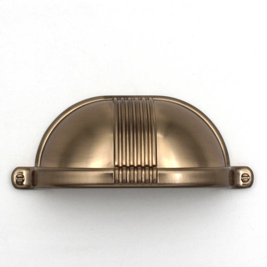 ABVIN Linning Champaign Gold Classical Cup Pulls Cabinet Handles for Hardware Cabinets, Cupboards and Drawers - 1 pcs