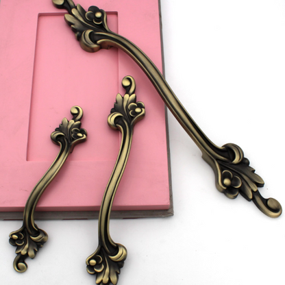 ABVIN Flower Vintage Bar Handles Cabinet Hardware, Furniture Pulls for Doors, Cabinets, Cupboards & Drawer