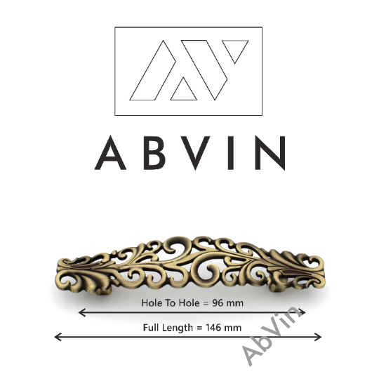 ABVIN Vintage Bar Handles Cabinet Hardware, Furniture Pulls for Doors, Cabinets, Cupboards & Drawer