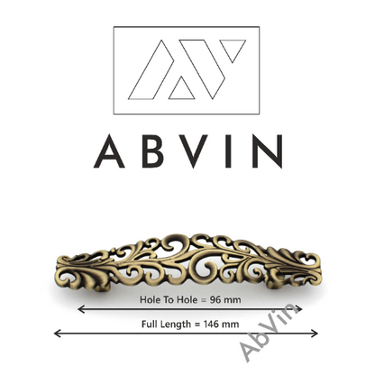 ABVIN Vintage Bar Handles Cabinet Hardware, Furniture Pulls for Doors, Cabinets, Cupboards & Drawer