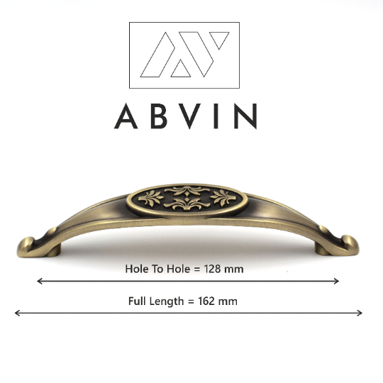ABVIN Petal Vintage Bar Handles Cabinet Hardware, Furniture Pulls for Doors, Cabinets, Cupboards & Drawer