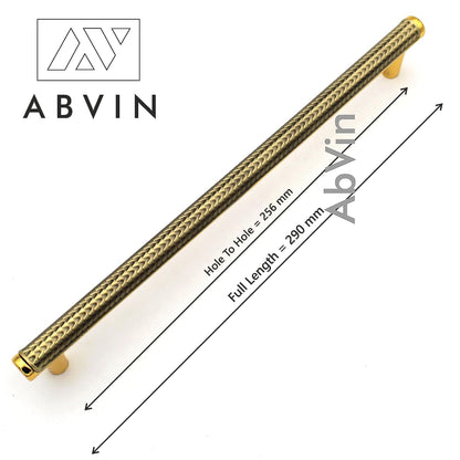ABVIN Premium Antique Gold Bar Handles, Modern Gold Cabinet Hardware, Furniture Pulls for Doors, Cabinets, Cupboards & Drawers - 1 Piece…