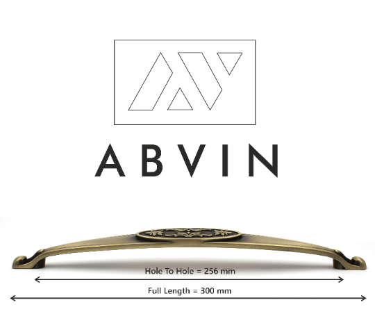 ABVIN Petal Vintage Bar Handles Cabinet Hardware, Furniture Pulls for Doors, Cabinets, Cupboards & Drawer
