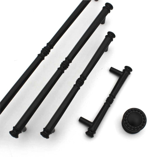 Black Cabinet Handles – Vintage Decorative Pulls & Knob