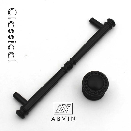 Black Cabinet Handles – Vintage Decorative Pulls & Knob