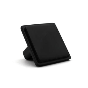 ABVIN Premium Matt Black Knobs Handles, Furniture Pulls Cabinets Cupboards Drawers knob (1 pcs)