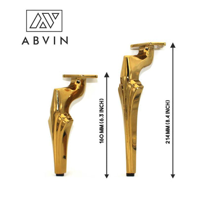 Classical Furniture Legs, Modern Style Coffee Table Sofa Feet Kitchen Table Legs Bathroom Cabinet Cupboard Feet, ABVIN Furniture Hardware ( 1 Piece )