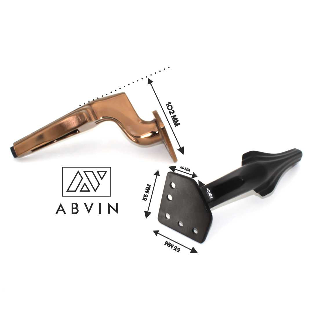 Classical Furniture Legs, Modern Style Coffee Table Sofa Feet Kitchen Table Legs Bathroom Cabinet Cupboard Feet, ABVIN Furniture Hardware ( 1 Piece )