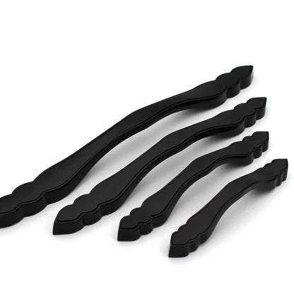 ABVIN Dual Black Bar Handles, Modern  Cabinet Hardware, Furniture Pulls -01 piece