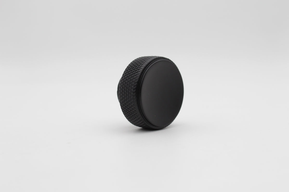 Black Knurled handles Unique Cabinet Beautiful Decorative Dresser Drawer Knobs and Pulls - 1 pcs