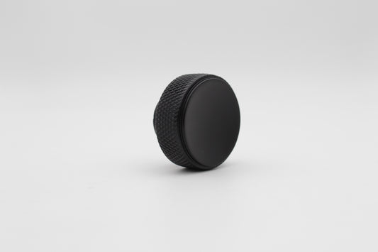 Black Knurled handles Unique Cabinet Beautiful Decorative Dresser Drawer Knobs and Pulls - 1 pcs