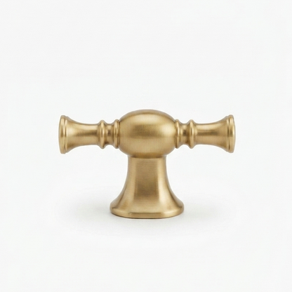 PVD Matt Gold Finish Cabinet Handle Knob – Vintage Double-End Furniture Pull for Cabinets, Drawers & Wardrobes (Copy)