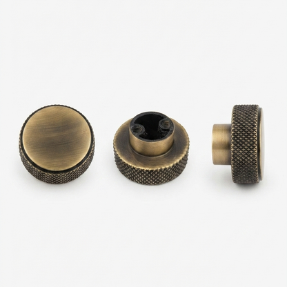 Antique Knurled handles Unique Cabinet Beautiful Decorative Dresser Drawer Knobs and Pulls - 1 pcs