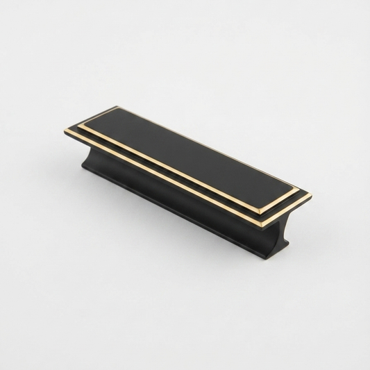 Black Gold Finish Cabinet Pull Handle – Antique Finish | Modern Bar Handle for Kitchen, Drawer & Wardrobe (1 Pc)