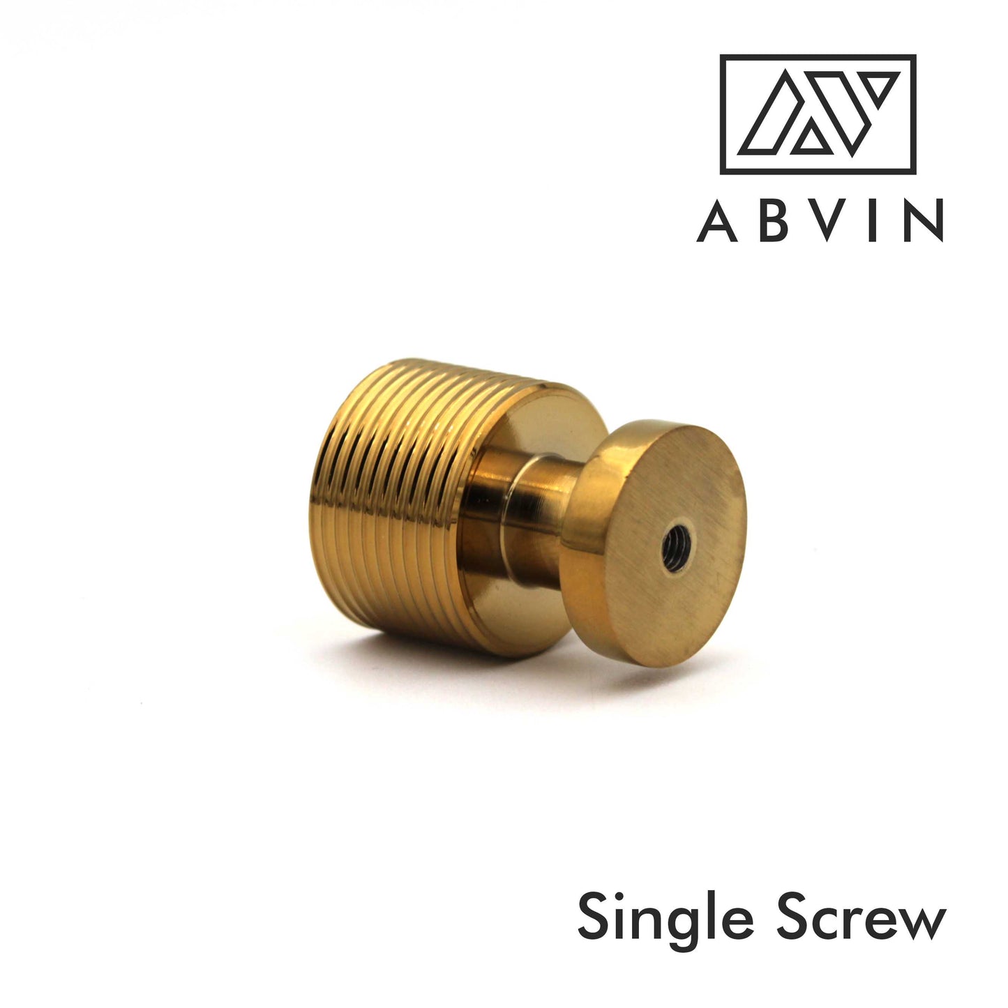 PVD Gold Tiny Lining Knobs Unique Cabinet Beautiful Decorative Dresser Drawer Knobs and Pulls - 1 pcs