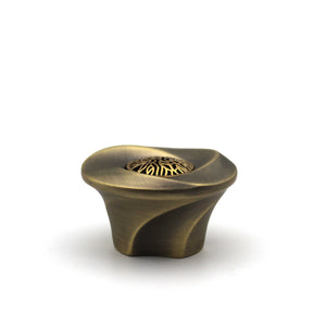 ABVIN Premium Round Antique Gold Knobs Handles, Furniture Pulls Cabinets Cupboards Drawers knob (1 pcs)