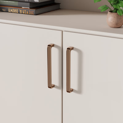 PVD Copper RoseGold Round Cabinet Hardware, Furniture Pulls for Doors, Cabinets, Cupboards & Drawers -1 Piece