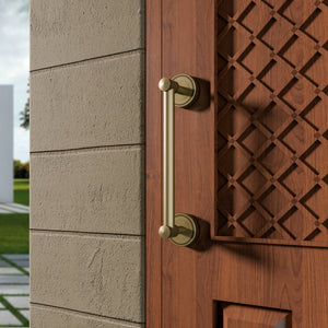 AVDH-03 Pure Brass Vintage Antique Door Handle for Main Door Handles, Pulls for Front Door - 1 pcs