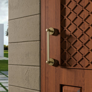 AVDH-03 Pure Brass Vintage Antique Door Handle for Main Door Handles, Pulls for Front Door - 1 pcs