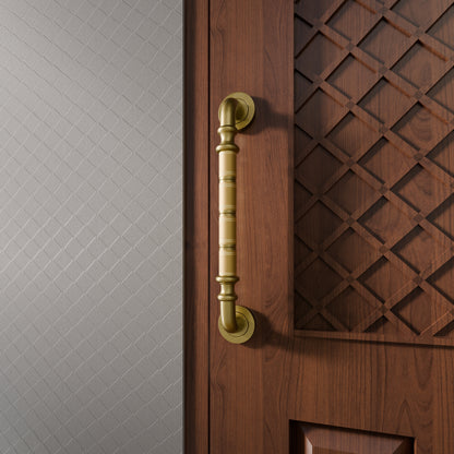  Pure Brass Vintage Antique Door Handle