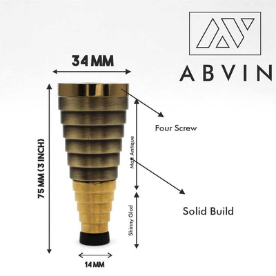 Modern Furniture Legs, Modern Style Coffee Table Sofa Feet Kitchen Table Legs Bathroom Cabinet Cupboard Feet, ABVIN Furniture Hardware ( 1 Piece )