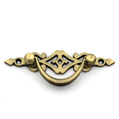 New ABVIN Antique Drop Pull Antique Carving Drop Pulls Vintage Antique Old Drawer Unique Cabinet Beautiful Drawer Knobs Decorative Dresser Drawer Pulls - Antique - 1 Pcs