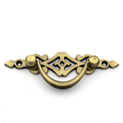 New ABVIN Antique Drop Pull Antique Carving Drop Pulls Vintage Antique Old Drawer Unique Cabinet Beautiful Drawer Knobs Decorative Dresser Drawer Pulls - Antique - 1 Pcs