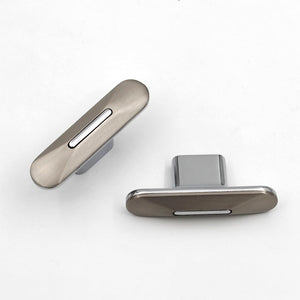 ABVIN Premium Chrome Satin Handles, Modern Gold Cabinet Hardware, Furniture Pulls for Doors Cabinets Cupboards Drawers (1 pcs) (T Knob)