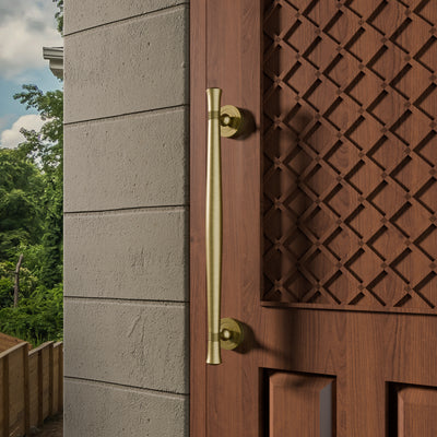 AVDH-05 Pure Brass Vintage Antique Door Handle for Main Door Handles, Pulls for Front Door - 1 pcs