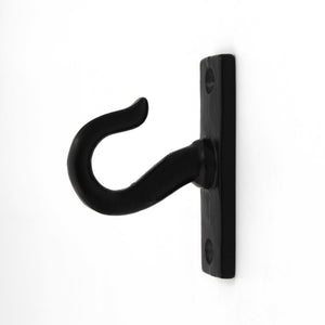 ABVIN Iron Q Key Stand Bathroom Cloth Hooks Hanger Door Wall Robe Hooks Rail for Hanging Keys, Clothes, Towel