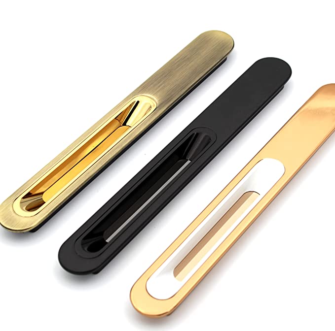 Slim Concealed Sliding Door Handle and Concealed Door  ( 1 Pcs )