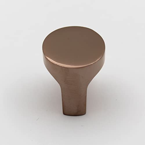 PVD Round Pink Rosegold Knobs Unique Cabinet Pulls, Beautiful Drawer Knobs, Decorative Knobs, Dresser Knobs, Drawer Pulls, Knobs and Pulls - 1 pcs