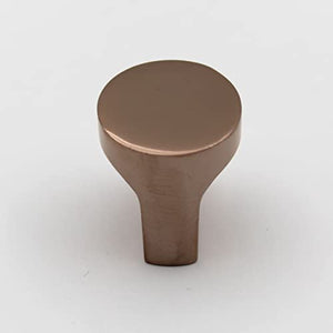 PVD Round Pink Rosegold Knobs Unique Cabinet Pulls, Beautiful Drawer Knobs, Decorative Knobs, Dresser Knobs, Drawer Pulls, Knobs and Pulls - 1 pcs