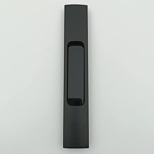 Slim Black Concealed Sliding Door Handle for All Type Wardrobe & Cupboard Door, Also Fits All Type Drawer. ( 1 Pcs )