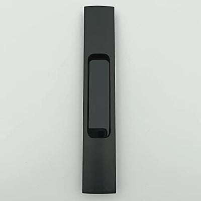 Slim Black Concealed Sliding Door Handle for All Type Wardrobe & Cupboard Door, Also Fits All Type Drawer. ( 1 Pcs )