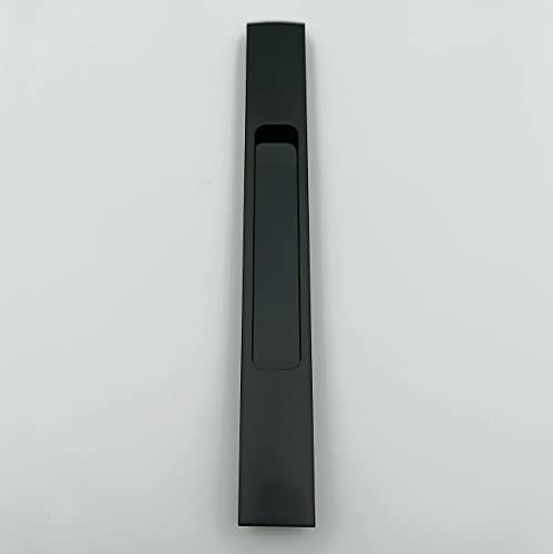 Slim Black Concealed Sliding Door Handle for All Type Wardrobe & Cupboard Door, Also Fits All Type Drawer. ( 1 Pcs )