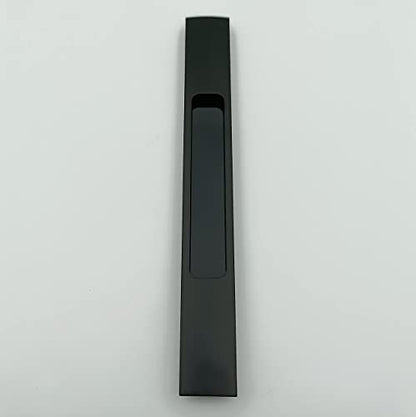 Slim Black Concealed Sliding Door Handle for All Type Wardrobe & Cupboard Door, Also Fits All Type Drawer. ( 1 Pcs )