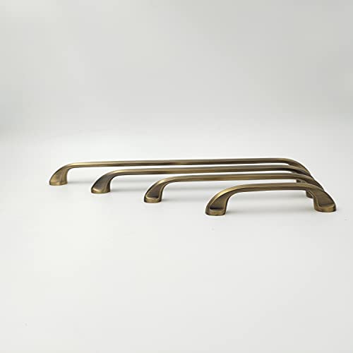 Premium Solid Brass Bar Handles, Modern Gold Cabinet Hardware, Furniture Pulls for Doors, Cabinets, Cupboards & Drawers ( 1 pcs )