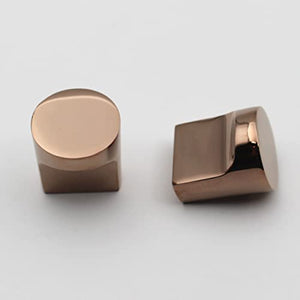 PVD Round Pink Rosegold Knobs Unique Cabinet Pulls, Beautiful Drawer Knobs, Decorative Knobs, Dresser Knobs, Drawer Pulls, Knobs and Pulls - 1 pcs