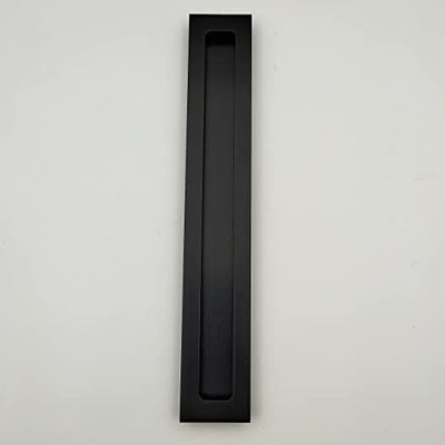 Matt Black Concealed Sliding Door Handle and Concealed Door Pull Handle, for All Type Wardrobe & Cupboard Door, Also Fits All Type Drawer. ( 1 Pcs )