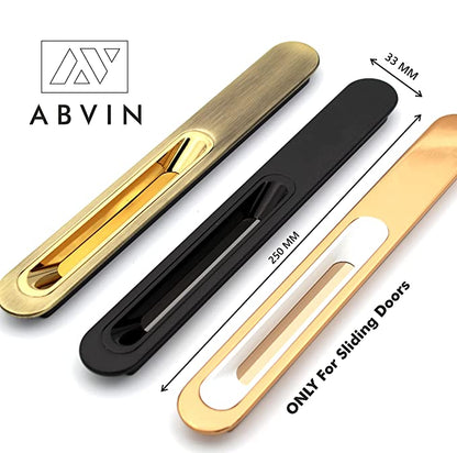 Slim Concealed Sliding Door Handle and Concealed Door  ( 1 Pcs )