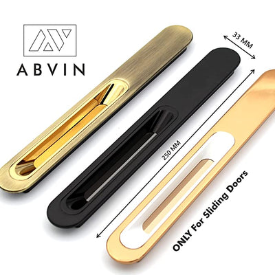 Slim Concealed Sliding Door Handle and Concealed Door  ( 1 Pcs )