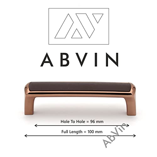 Texture Rosegold Square Cabinet Handles for Cabinet Hardware, Furniture Pulls for Doors, Cabinets, Cupboards & Drawers - Cocacola Finish - 1 pcs