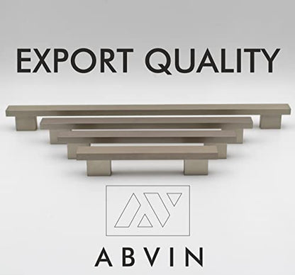 ABVIN Premium Rectangular SS Matt Bar Handles, Modern Gold Cabinet Hardware, Furniture Pulls for Doors, Cabinets, Cupboards & Drawers ( 1 pcs )