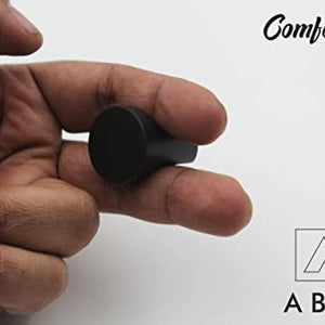 Round Black Knobs Unique Cabinet Pulls, Beautiful Drawer Knobs, Decorative Knobs, Dresser Knobs, Drawer Pulls, Knobs and Pulls - 1 pcs