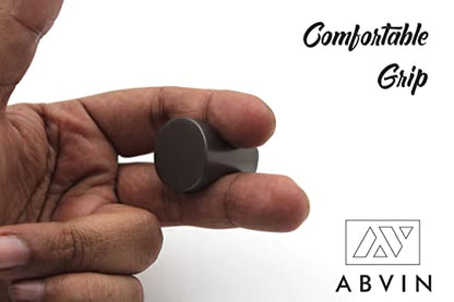 Round Grey Graphite Knobs Unique Cabinet Pulls, Beautiful Drawer Knobs, Decorative Knobs, Dresser Knobs, Drawer Pulls, Knobs and Pulls - 1 pcs